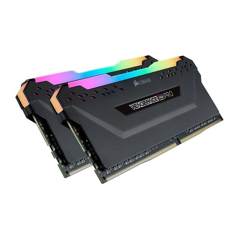CORSAIR DDR4 PC Memory - VENGEANCE RGB PRO 32GB (2x16GB) - 3200MHz - C