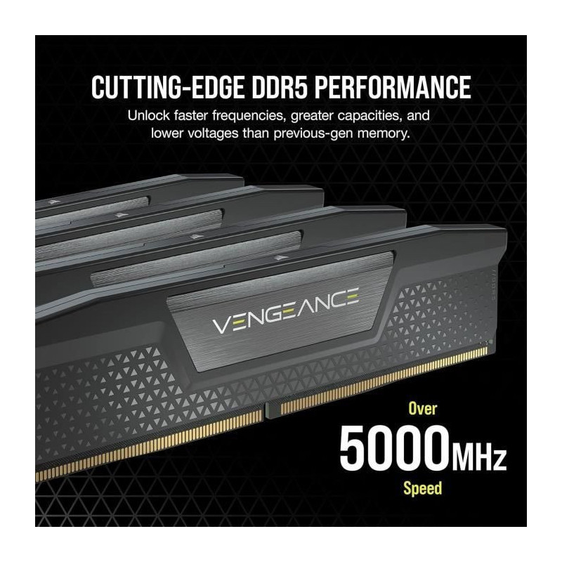 RAM memory - CORSAIR - Vengeance DDR5 - 64GB 2x32GB DIMM -5200MT/s - I