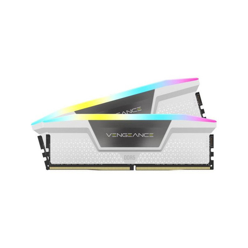 RAM Memory - CORSAIR - Vengeance RGB DDR5 RAM 32GB (2x16GB) 6000MHz CL