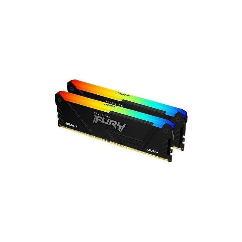 RAM memory - KINGSTON - FURY Beast - RGB - 16 GB (2 x 8 GB) - DDR4 - 3