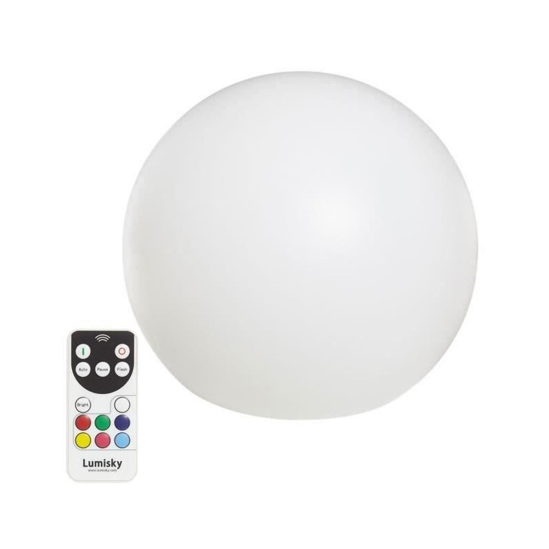 LUMISKY Sphere Wireless Remote Control Led 30 cm - Multicolored