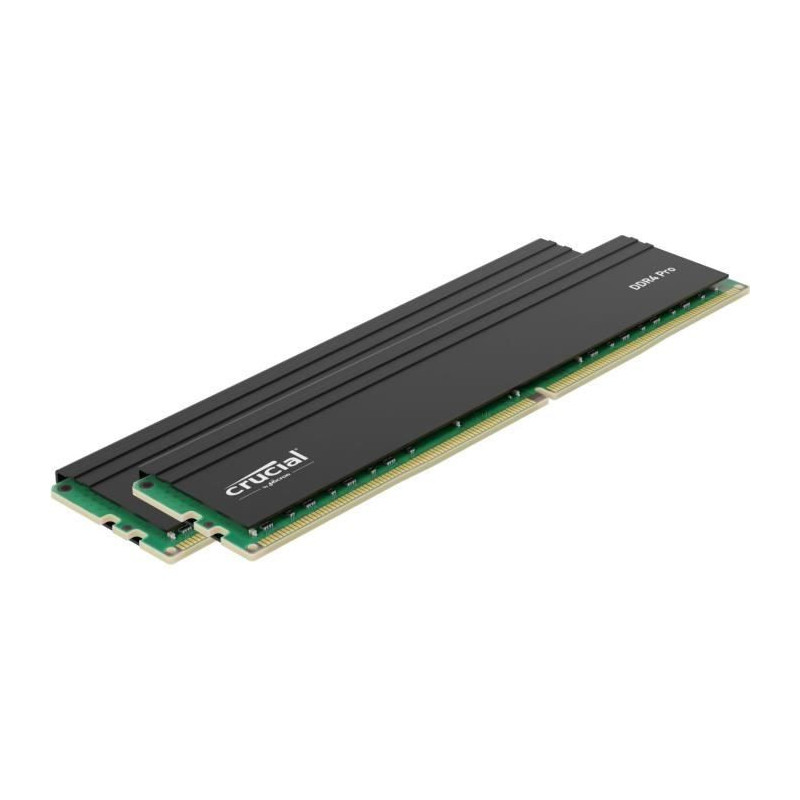 RAM memory - CRUCIAL - PRO DDR4 - 64GB (2x32GB) - DDR4-3200 - UDIMM CL
