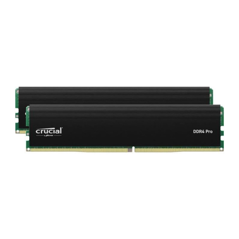 RAM memory - CRUCIAL - PRO DDR4 - 32GB (2x16GB) - DDR4-3200 - UDIMM CL