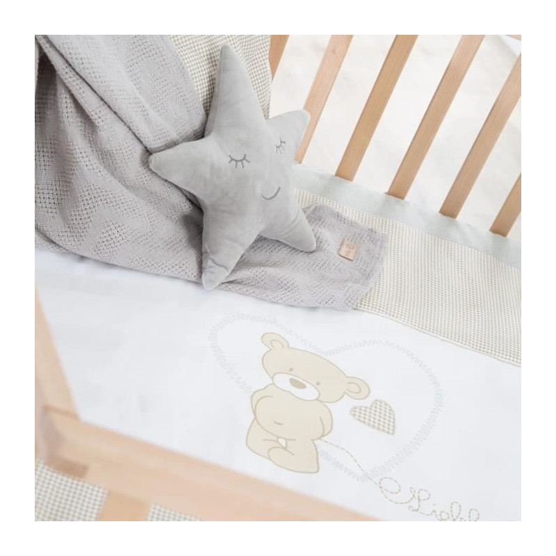 Hegaxonal Baby Playpen - ROBA - LIEBHABEAR - Height Adjustable - Remov