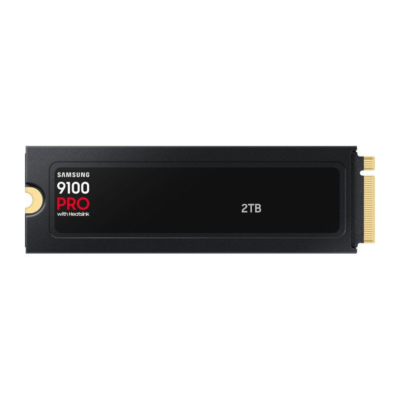 Samsung - Internal SSD - 9100 PRO with NVMe M.2 PCIe 5.0 x4 heatsink -