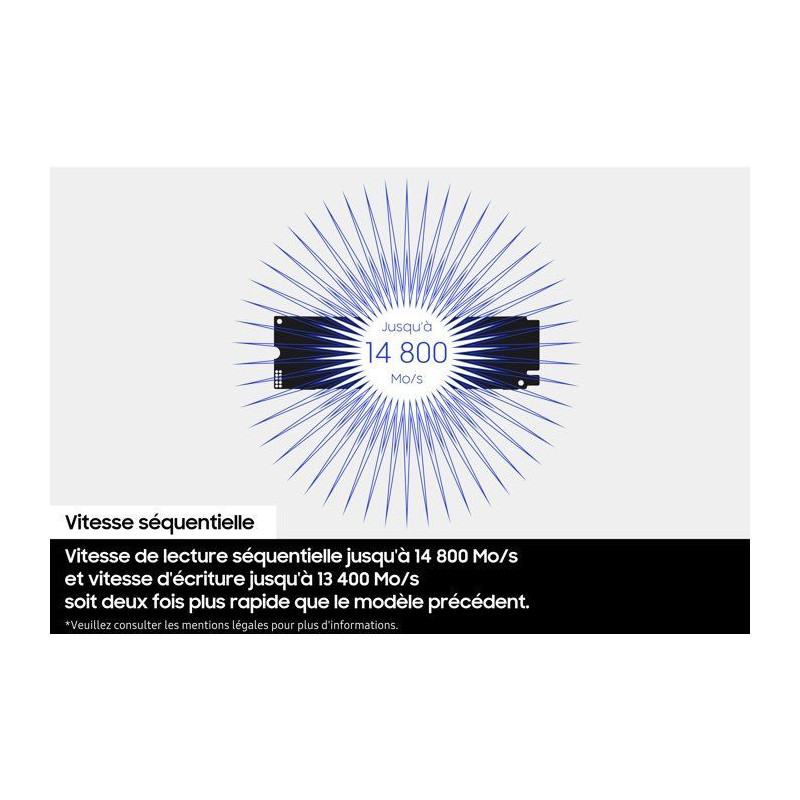 Samsung - Internal SSD - 9100 PRO with NVMe M.2 PCIe 5.0 x4 heatsink -