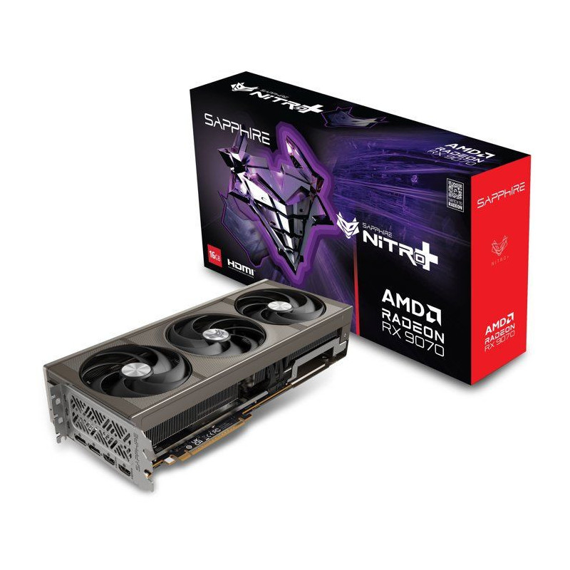 SAPPHIRE - Graphics card - NITRO+ AMD RADEON™ RX 9070 GAMING OC - 16