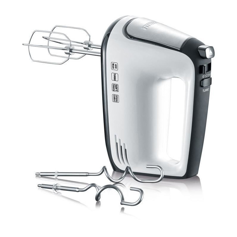 SEVERIN HM3830 Electric mixer: mix, beat, knead - 5 speeds + turbo fun