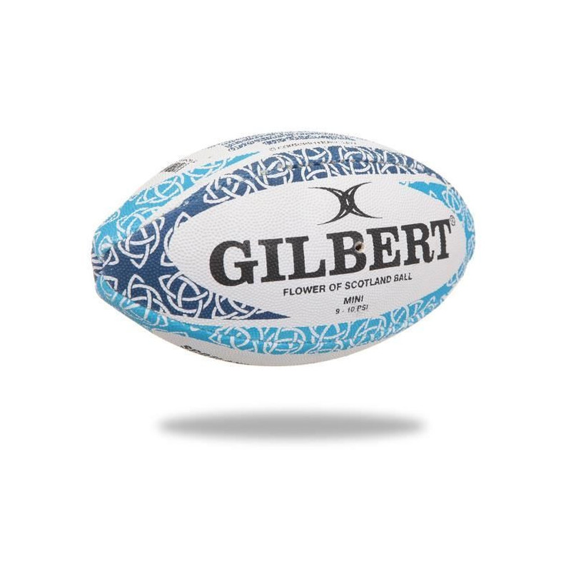 GILBERT Rugby Ball MASCOTTES - Scotland Flower of Scotland - Mini Size