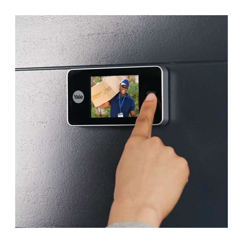 YALE Digital Peephole - LCD 3.2 screen - For Door - Thickness 38-110 m