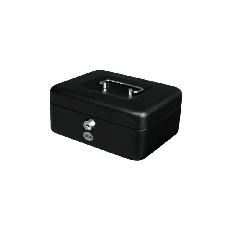YALE Cash box - Coin acceptor - 20 x 16 x 9 cm - Black