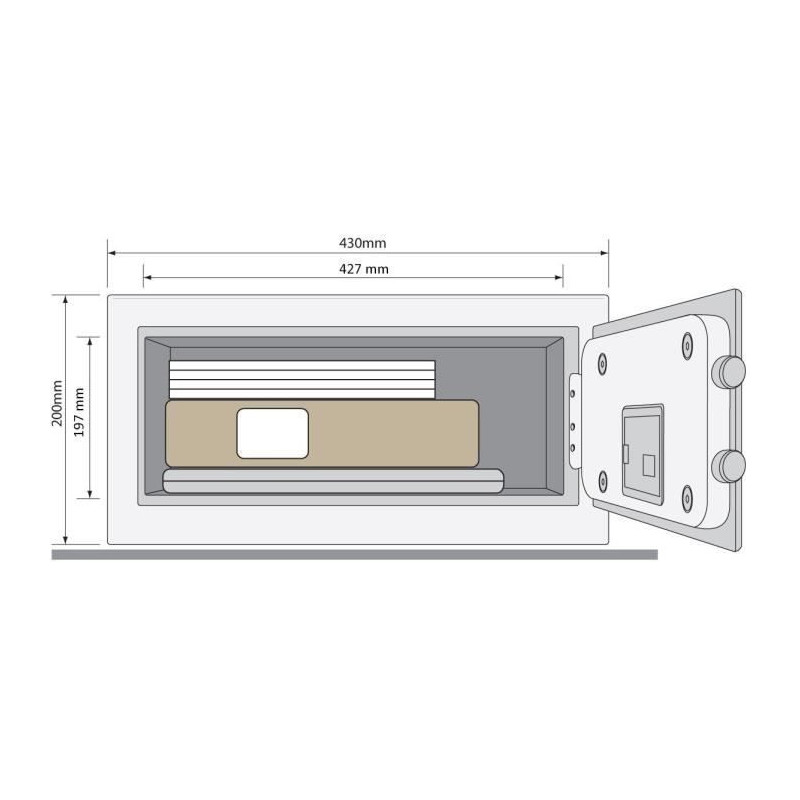 Yale Safe - YLG/200/DB2