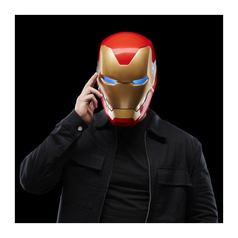 Iron Man Electronic Helmet, with Light Effects, Premium Collectible Co