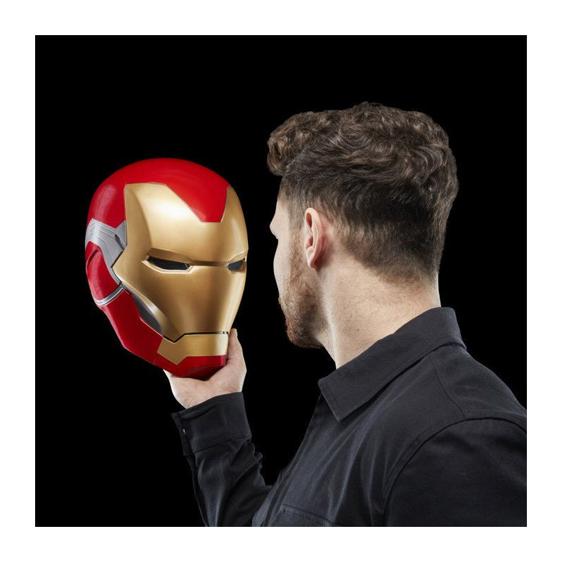 Iron Man Electronic Helmet, with Light Effects, Premium Collectible Co