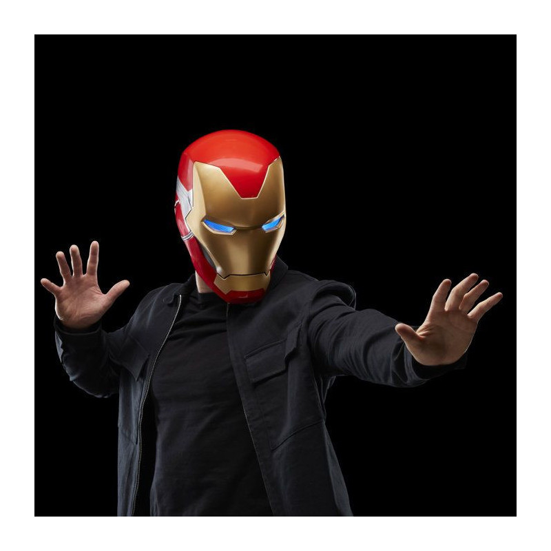Iron Man Electronic Helmet, with Light Effects, Premium Collectible Co