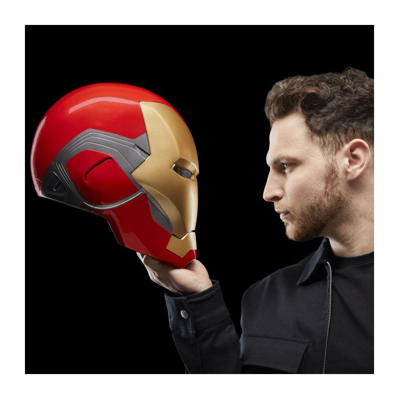 Iron Man Electronic Helmet, with Light Effects, Premium Collectible Co