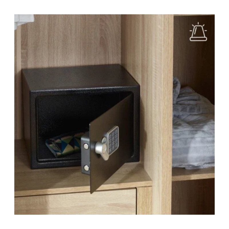 Electronic Safe with Alarm - YALE - YEC/200/DB2 - Small 8.6L - 130 dB