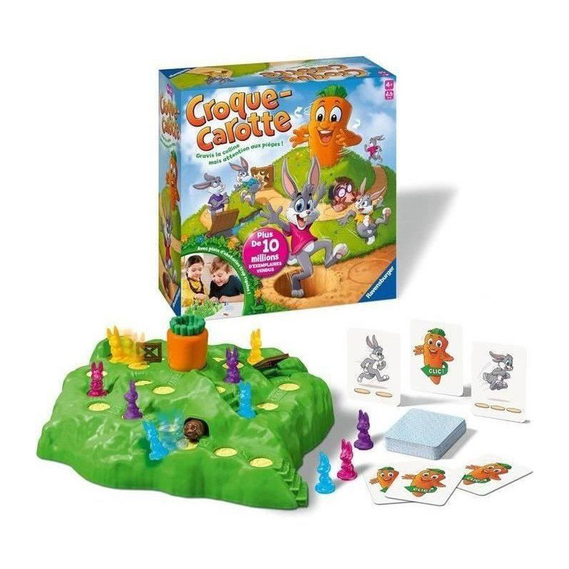 RAVENSBURGER Board Games Croque-Carrotte