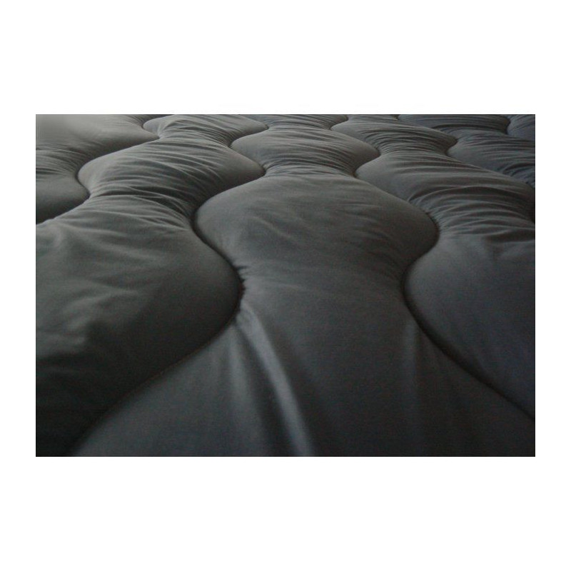 ABEIL Two-tone duvet - 240 x 260 cm - White and gray