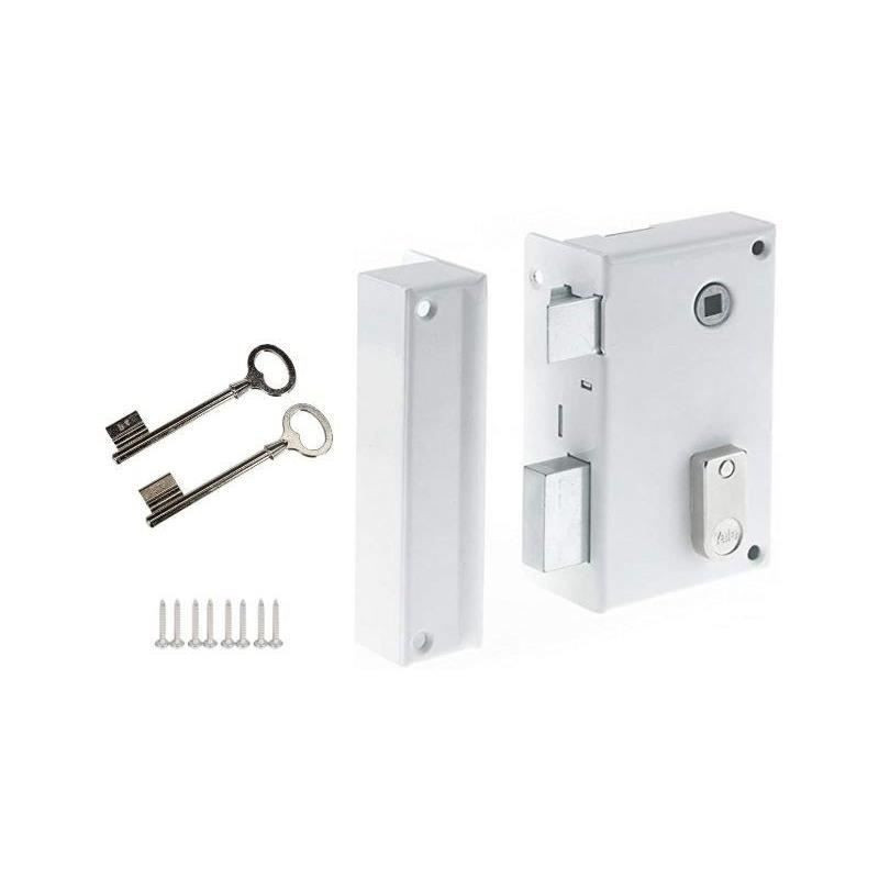 Lock - YALE - YAV37G - Vertical surface mounted with left mortise - Wh