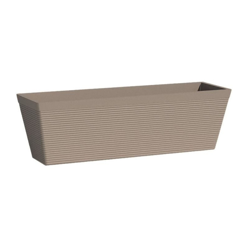 Planter - GARDEN ID - Green Care Impact Taupe - 50 x 16 x 16 cm - 10-y