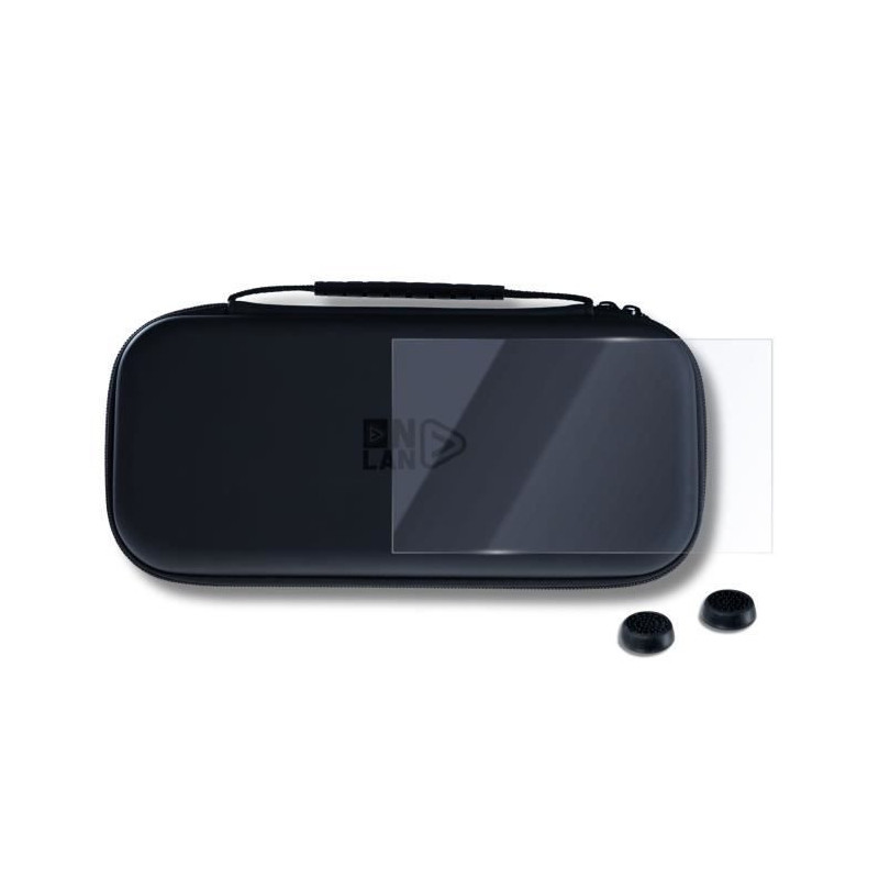 Starter Pack - ONLAN - Nintendo Switch 2 - Black Case + Screen Protect