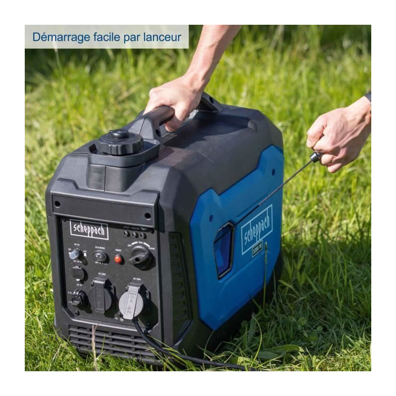 Groupe électrogene Inverter SCHEPPACH SG3500i - 3200W / 3500W - 4.8 C