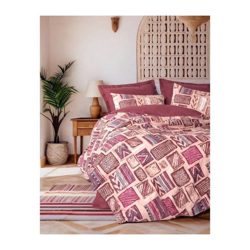 Bedding set - 1 duvet cover 220 x 240 cm + 2 pillowcases 60 x 60 cm -
