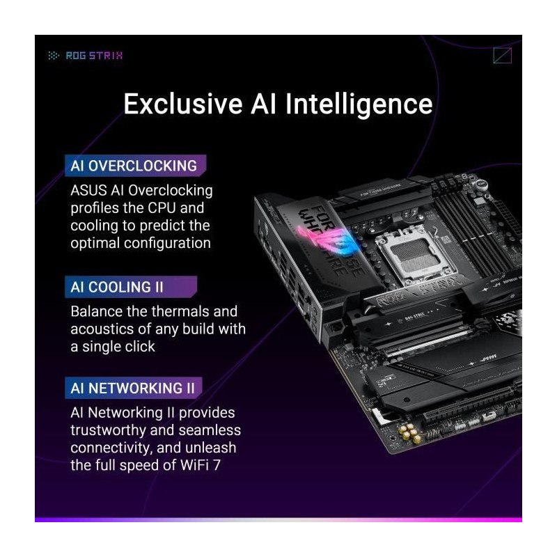 Motherboard - ASUS - STRIX X870E-E GAMING WIFI