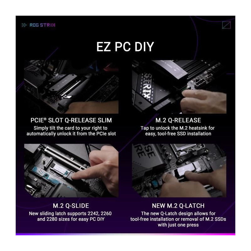 Motherboard - ASUS - STRIX X870E-E GAMING WIFI