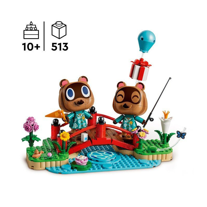 LEGO Animal Crossing 77059 Promenade avec Méli et Mélo - Jouet Gamin