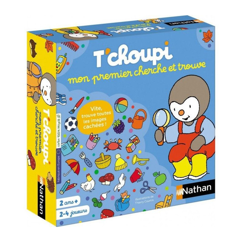 Board game - NATHAN - T'choupi my first seek and find - Search game fo