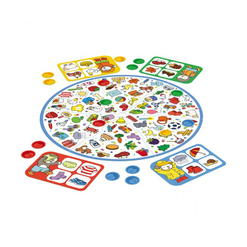 Board game - NATHAN - T'choupi my first seek and find - Search game fo