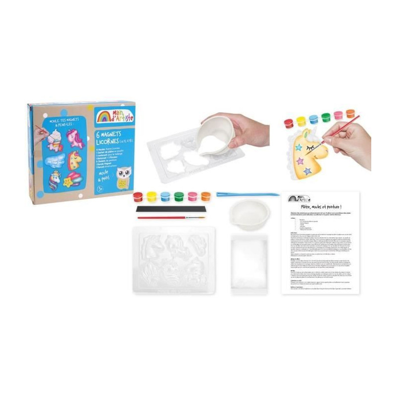 Unicorn Magnet Creation Kit - Creative Leisure - ARTIST'S HAND - From