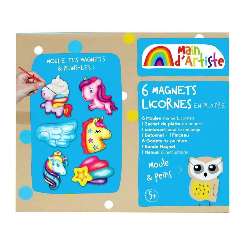Unicorn Magnet Creation Kit - Creative Leisure - ARTIST'S HAND - From