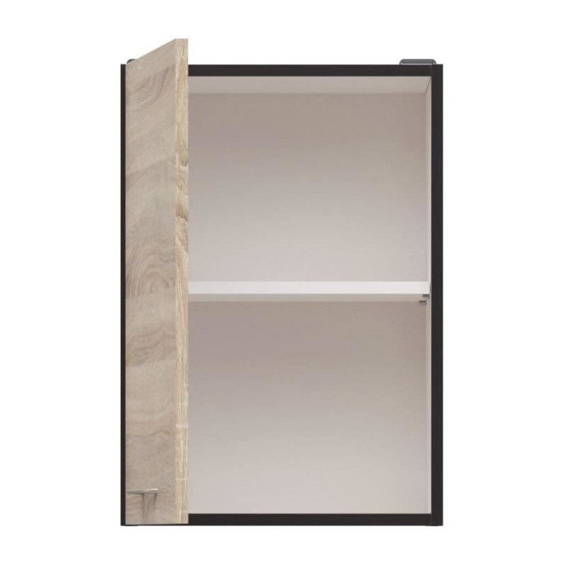 JUNONA Meuble haut 40 cm - 1 Porte - Chêne sonoma