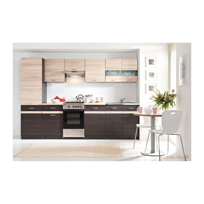JUNONA Meuble haut 40 cm - 1 Porte - Chêne sonoma