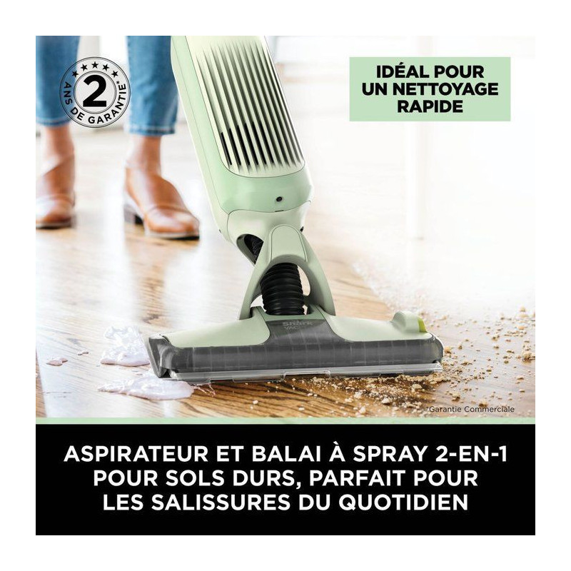 Aspirateur balai sans fil 2-en-1 VacMop SHARK - VM200EUGN - Nettoyage