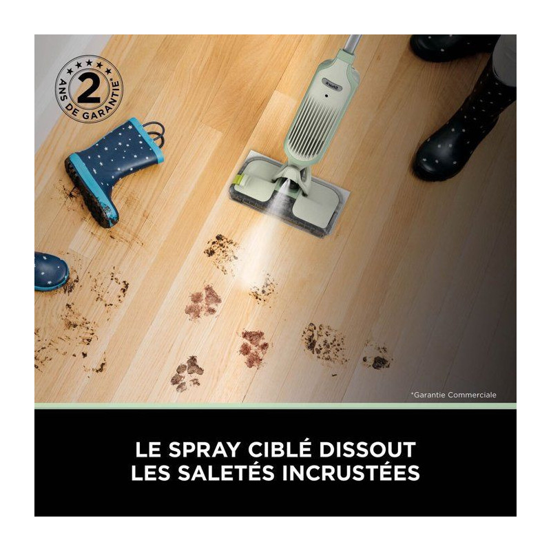 Aspirateur balai sans fil 2-en-1 VacMop SHARK - VM200EUGN - Nettoyage