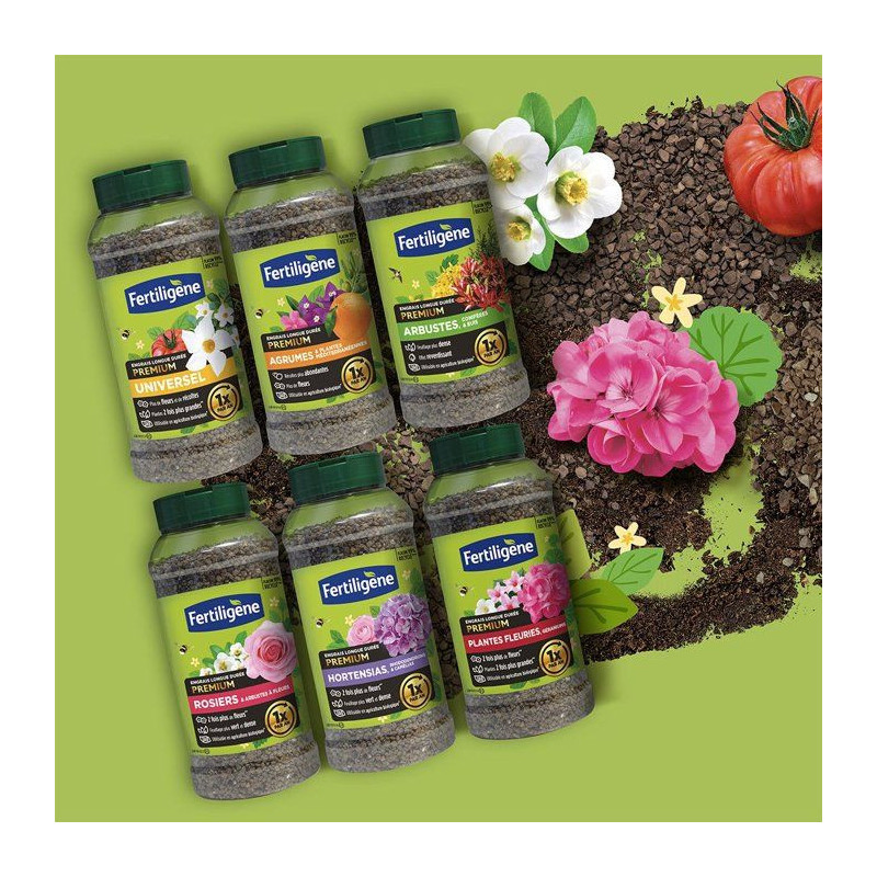Engrais longue durée premium agrumes plantes méditerranéennes 600 g