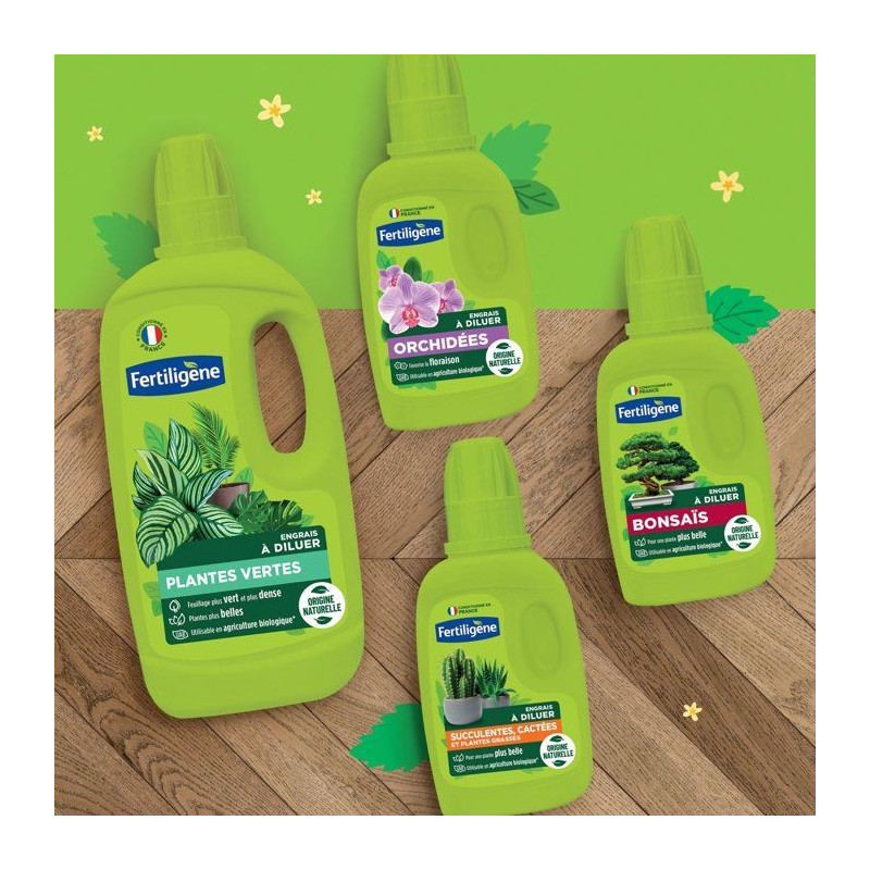 Engrais plantes vertes 750 ml - FERTILIGENE - FELPV750
