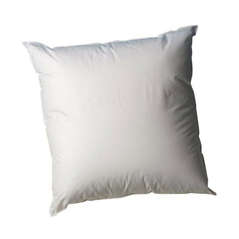 Oreiller Coton - BLANREVE - 60 x 60 cm - Blanc