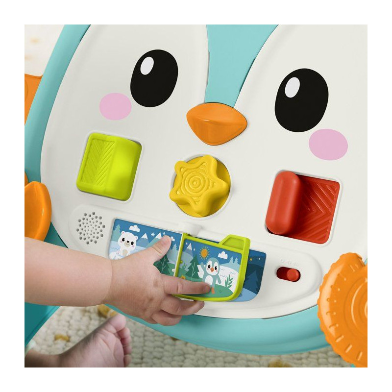 Jouet d'éveil - FISHER-PRICE - Trotteur pingouin JHF74 - Sons - Activ