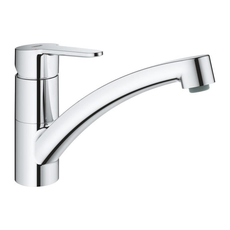 Mitigeur évier GROHE Start Eco - Chromé - Bec bas - Métal