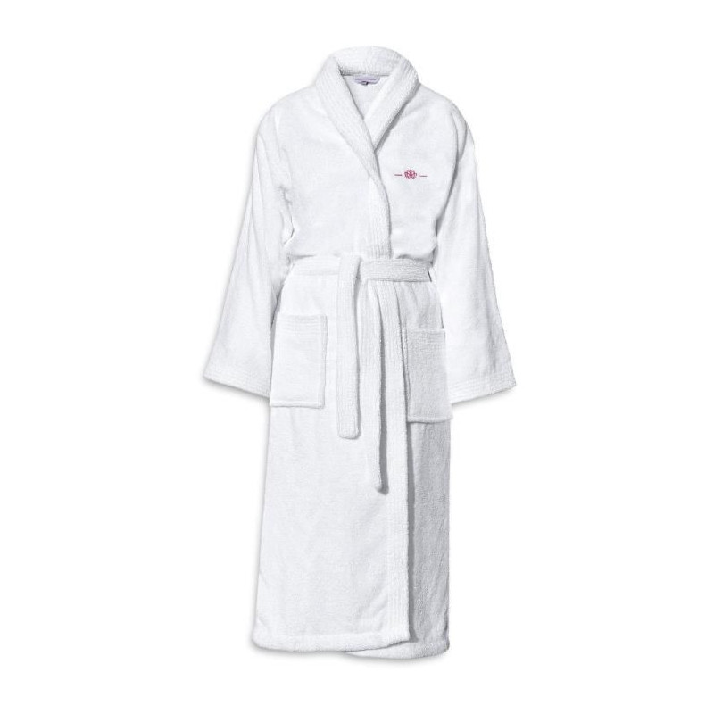 Peignoir - LE TEMPS D'UN BAIN - Taille S - 100% Coton 500g/m² - Doux,
