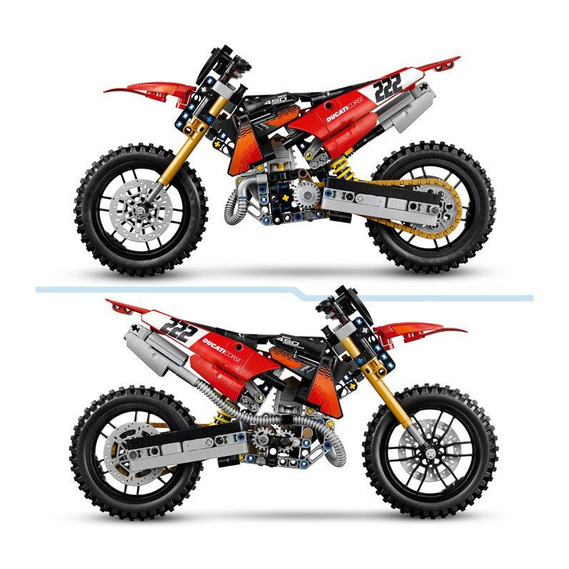 LEGO Moto Technic a construire - 42238 - Ducati Desmo450 MX Factory, m