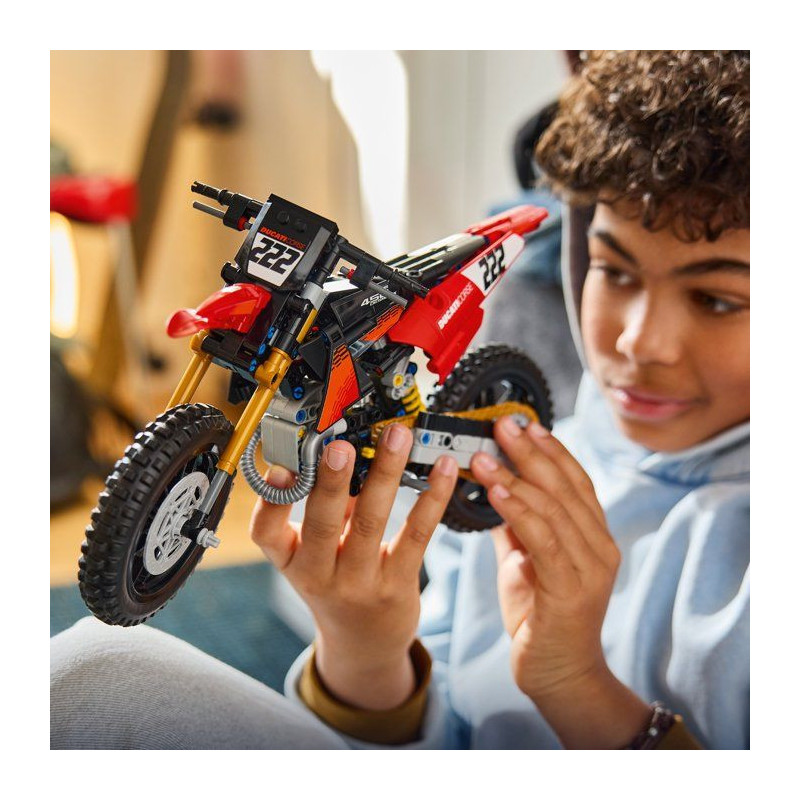 LEGO Moto Technic a construire - 42238 - Ducati Desmo450 MX Factory, m