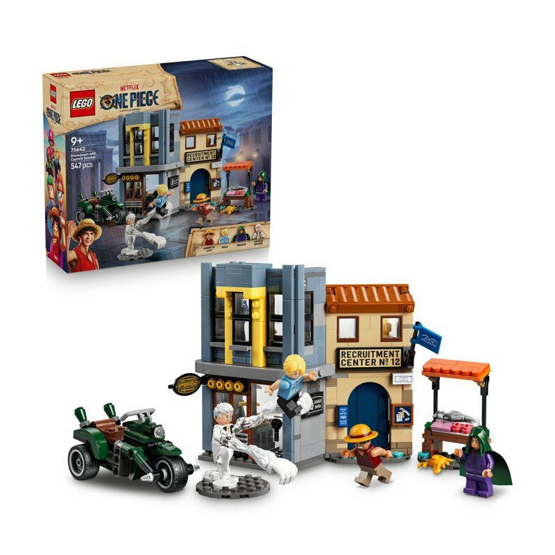 LEGO ONE PIECE 75642 L'Affrontement avec le Capitaine Smoker - Jouet I