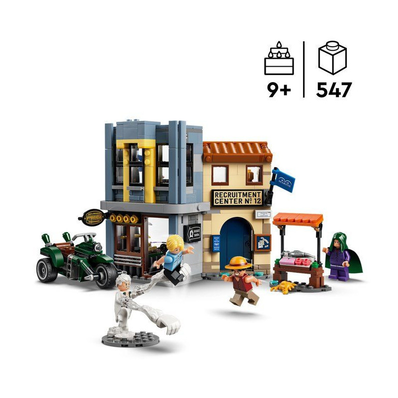 LEGO ONE PIECE 75642 L'Affrontement avec le Capitaine Smoker - Jouet I