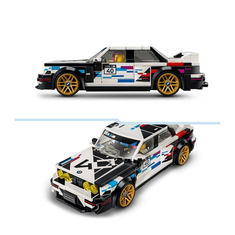 LEGO Speed Champions 77263 BMW M3 (E30) - Voiture Jouet pour Garçon o